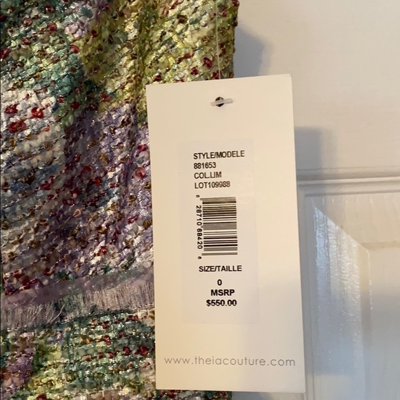 Beautiful Theia Couture cocktail dress - Picture 5 of 5